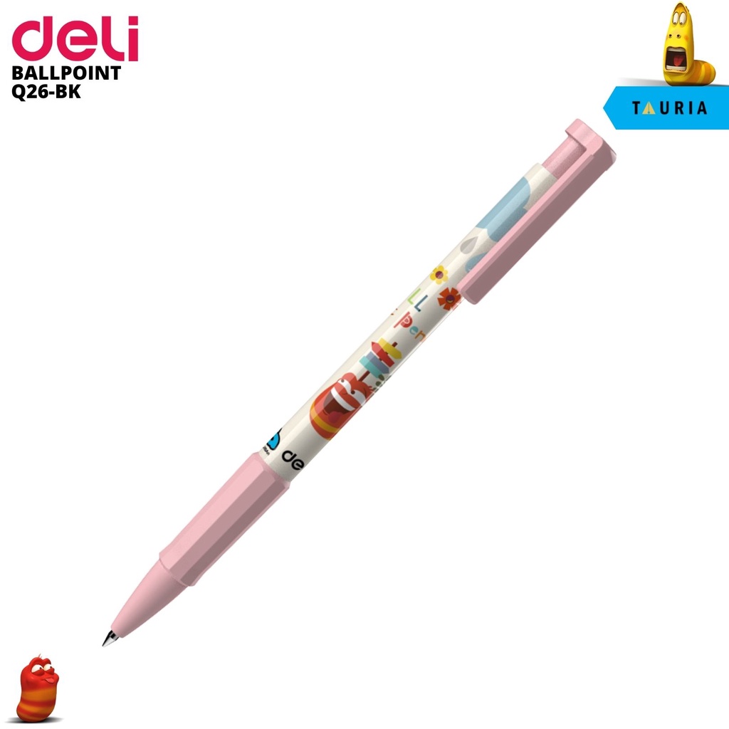

BALLPOINT / PULPEN / PENA DELI Q26-BK LARVA