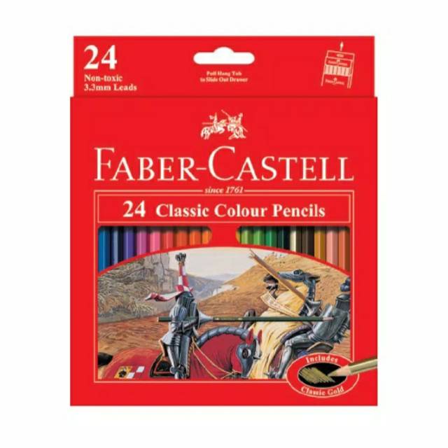 

Pensil warna faber castell 24w