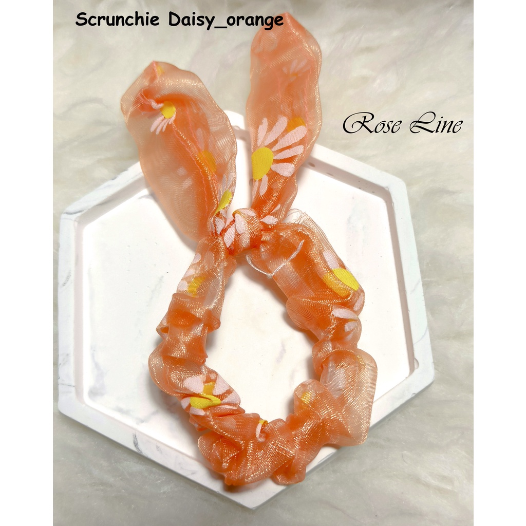 Scrunchie Cantik Daisy