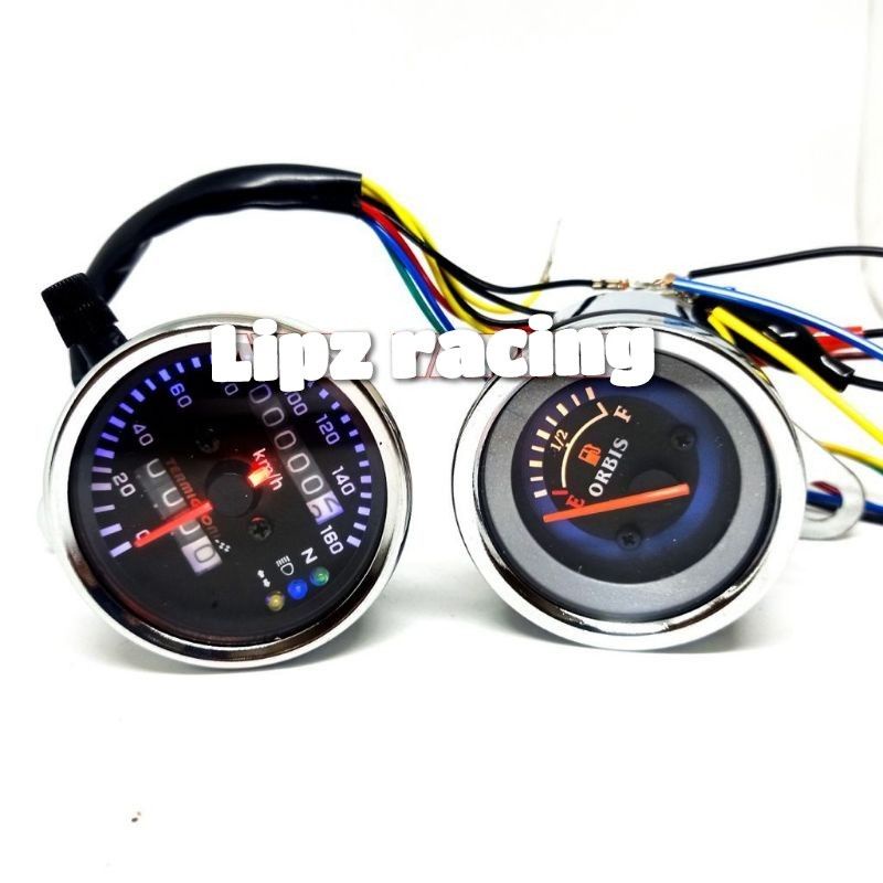 SPEEDOMETER KILOMETER + amper amper bensin Variasi