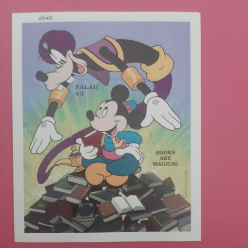 

Perangko Palau Books are magical sheet 1 prangko