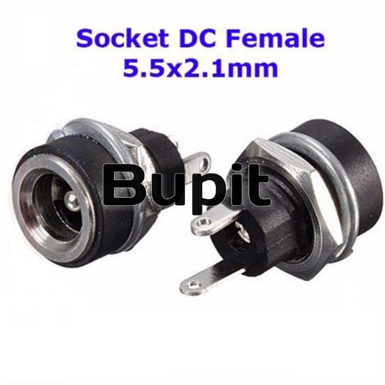 Socket Dc Female Plastik