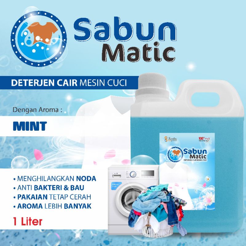 Detergen matic aneka aroma kemasan jurigen 1 liter