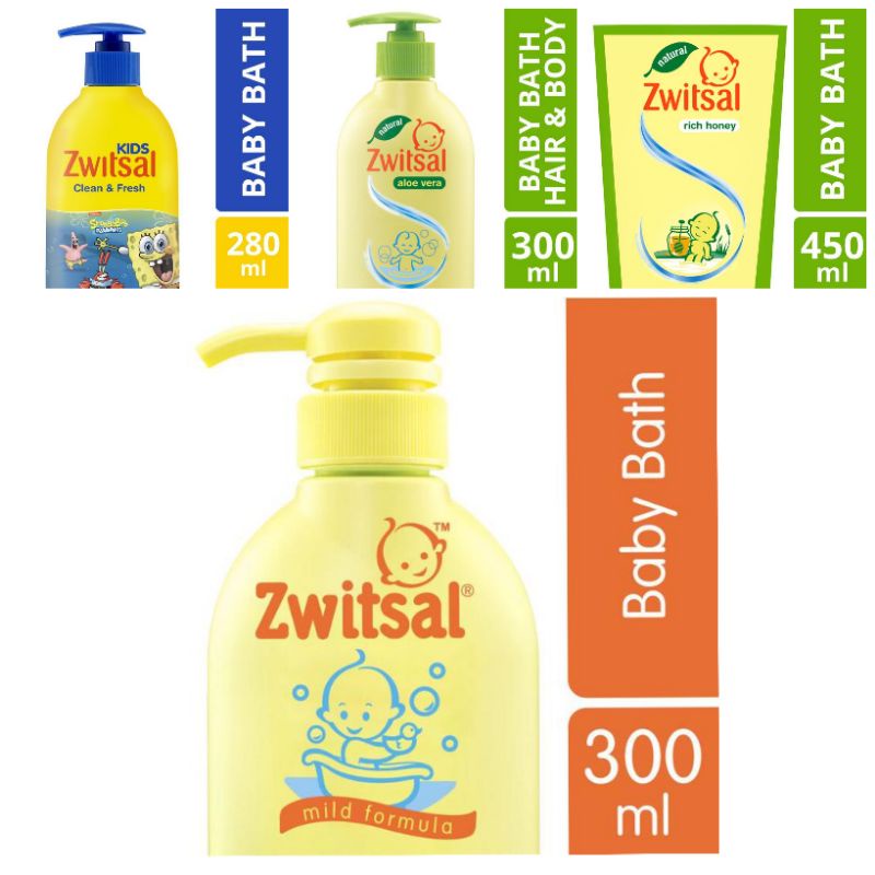 Zwitsal Kids Bubble Bath Clean &amp; Fresh 280Ml