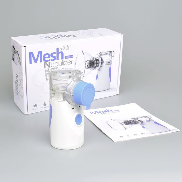 MESH NEBULIZER PORTABLE ALAT UAP INHALASI INHALER PERNAFASAN ASMA NEBULISER PORTABEL