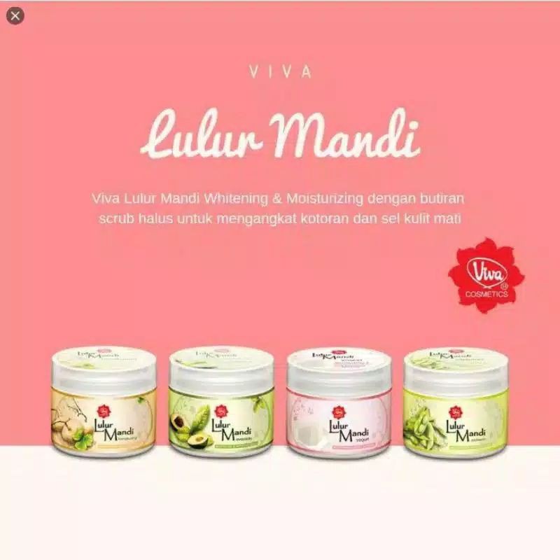 ❤️GROSIR❤️ Viva Lulur Mandi 225gr