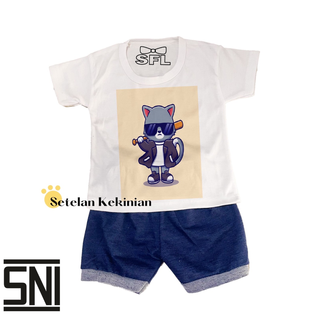 [KACAMATA] Set baby Boy 0-12bulan Animal Kacamata Lucu Keren Setelan Anak Laki Laki Kado Akikah Newborn Set