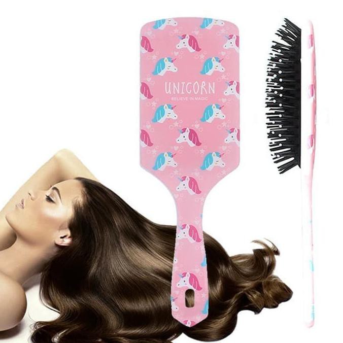BEST SELLER Sisir Rambut Unicorn/Sisir Blow Kotak Unicorn/Sisir Unicorn VA213