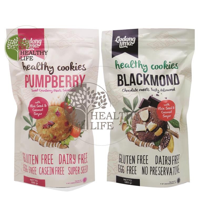 Ladang Lima Blackmond Cookies dan Pumpberry Cookies 180gr