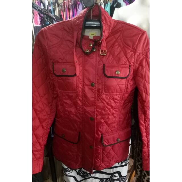 Jaket Red Brand Banana Republic original