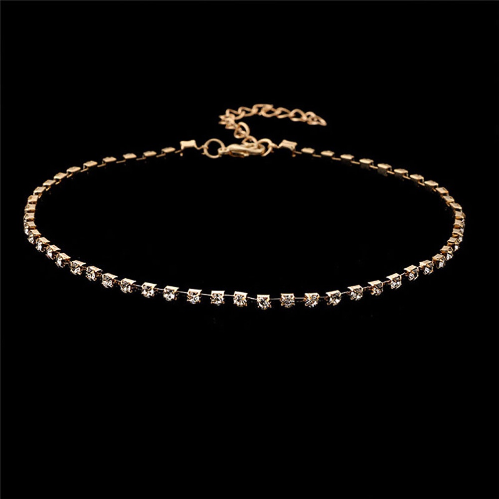 Hu Hu Hu Hu Hu Alat Bantu Pasang Kacamata♡ Kalung Choker Berlian Imitasi Untuk Wanita