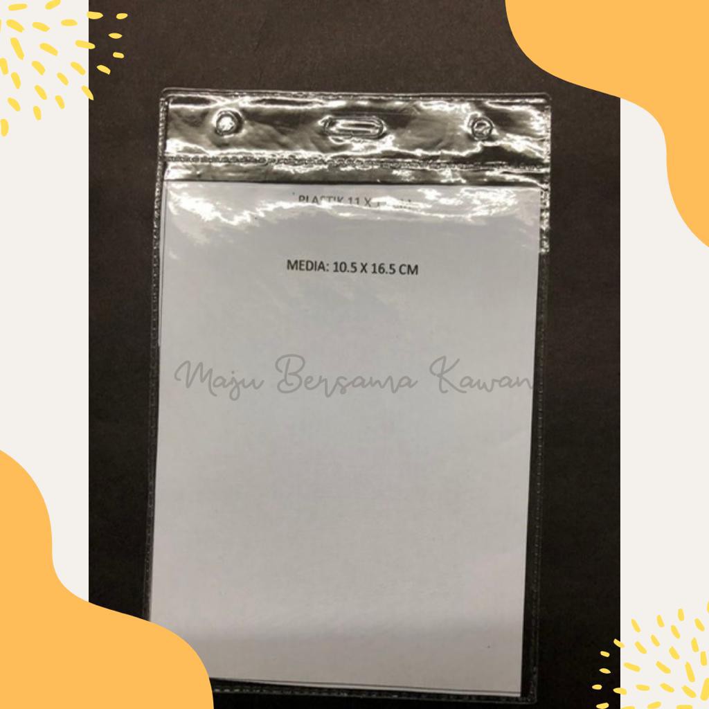 

Plastik Cover ID Card / Plastik Kartu Panitia / Plastik Name Tag Ukuran 11 x 17 Potrait (1 Pack)