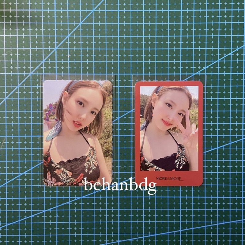 wts nayeon twice more&more mnm photocard set (pairing)