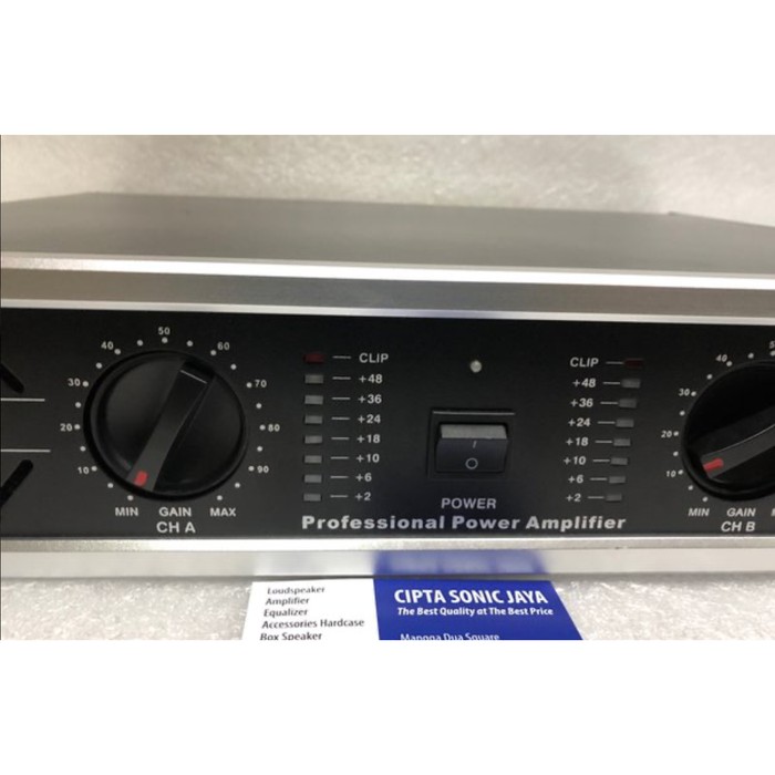 (PETI KAYU) Power Amplifier Megavox Ma2002 N .  MA 2002 N