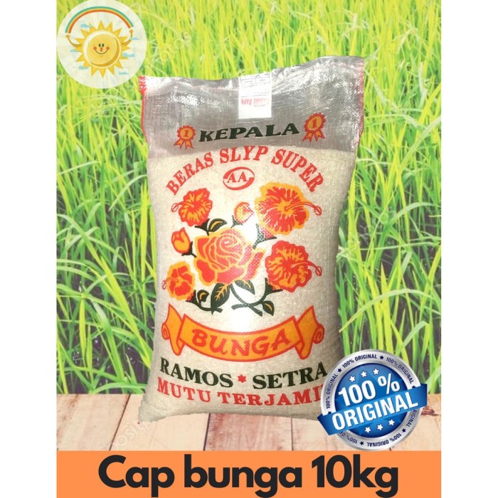 

fs2011bb Beras Setra Ramos Cap Bunga 100% Original Ready 5Kg/10Kg/20Kg/25Kg Sv012Ss