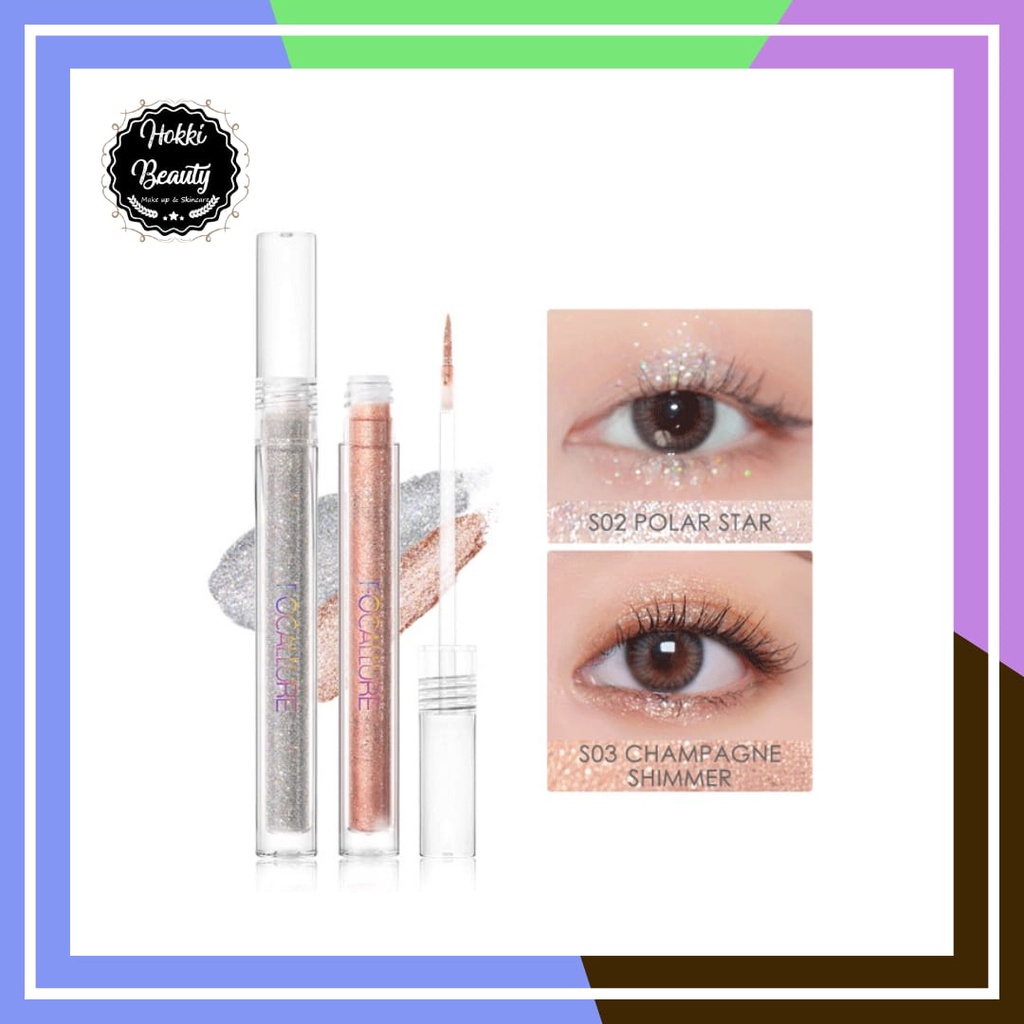 Focallure Starlight Liquid Eyeshadow Shimmer Eye makeup ( FA195 )