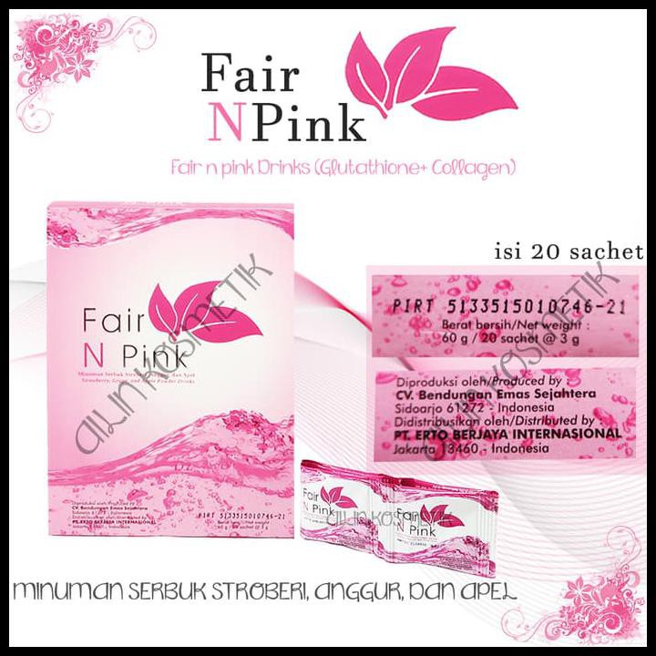 

BOLEH DROPSHIP BOX FAIR N PINK DRINK / FNP DRINK / MINUMAN KESEHATAN