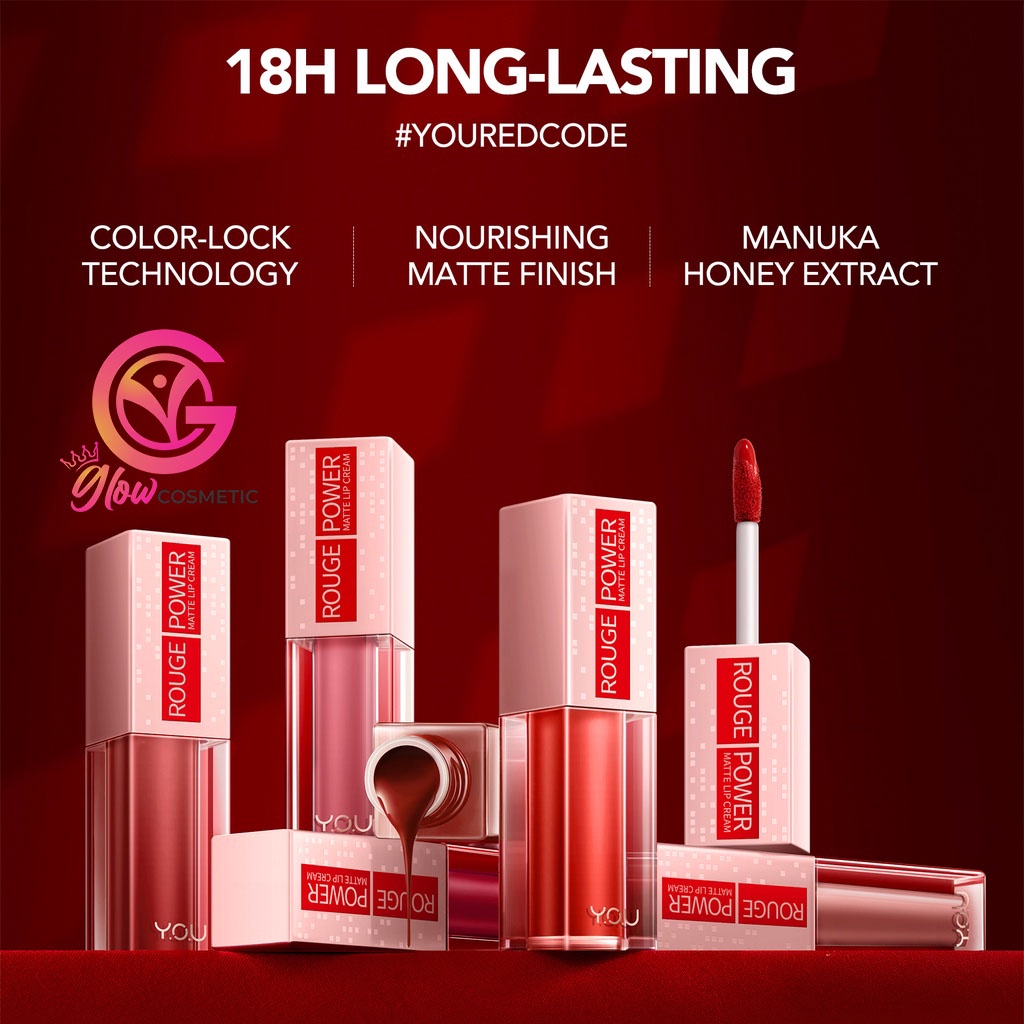 YOU ROUGE POWER MATTE LIP CREAM 5G