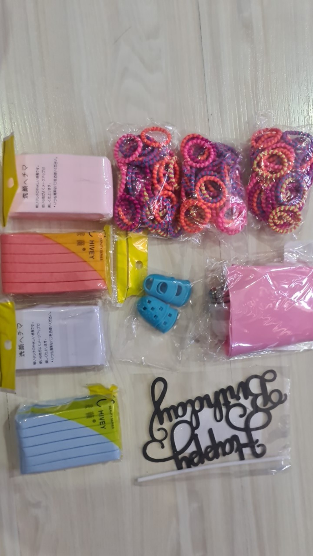 Cake Topper Akrilik Happy Birthday / Anniversary / One