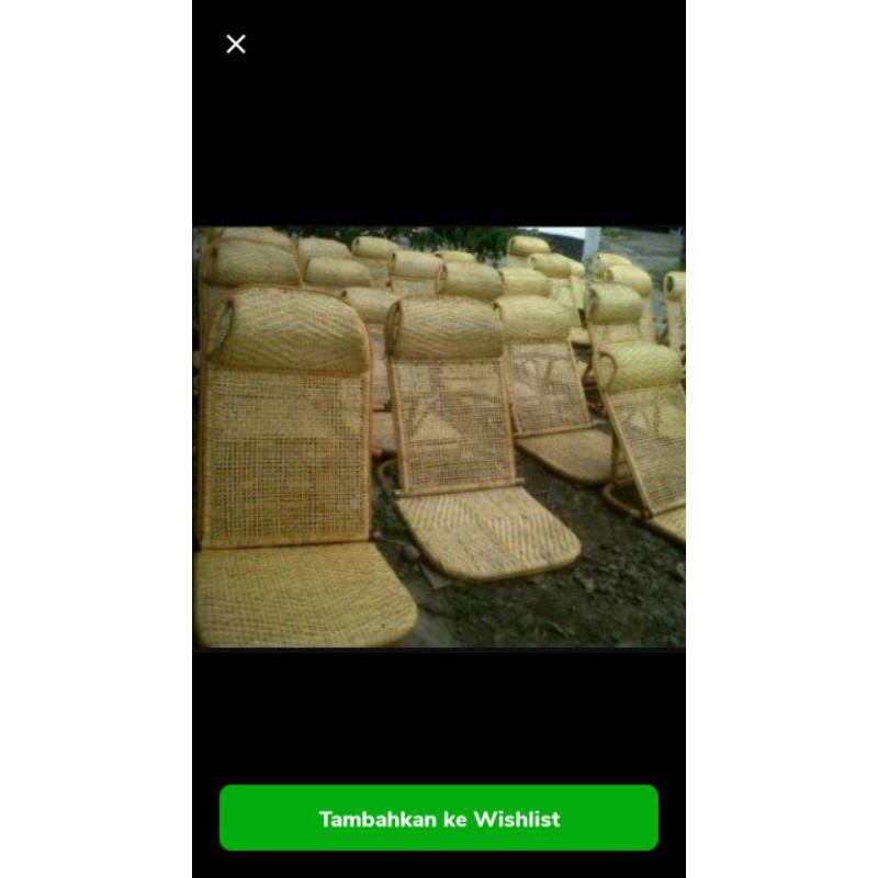 Kursi Lesehan Rotan / Kursi Lantai