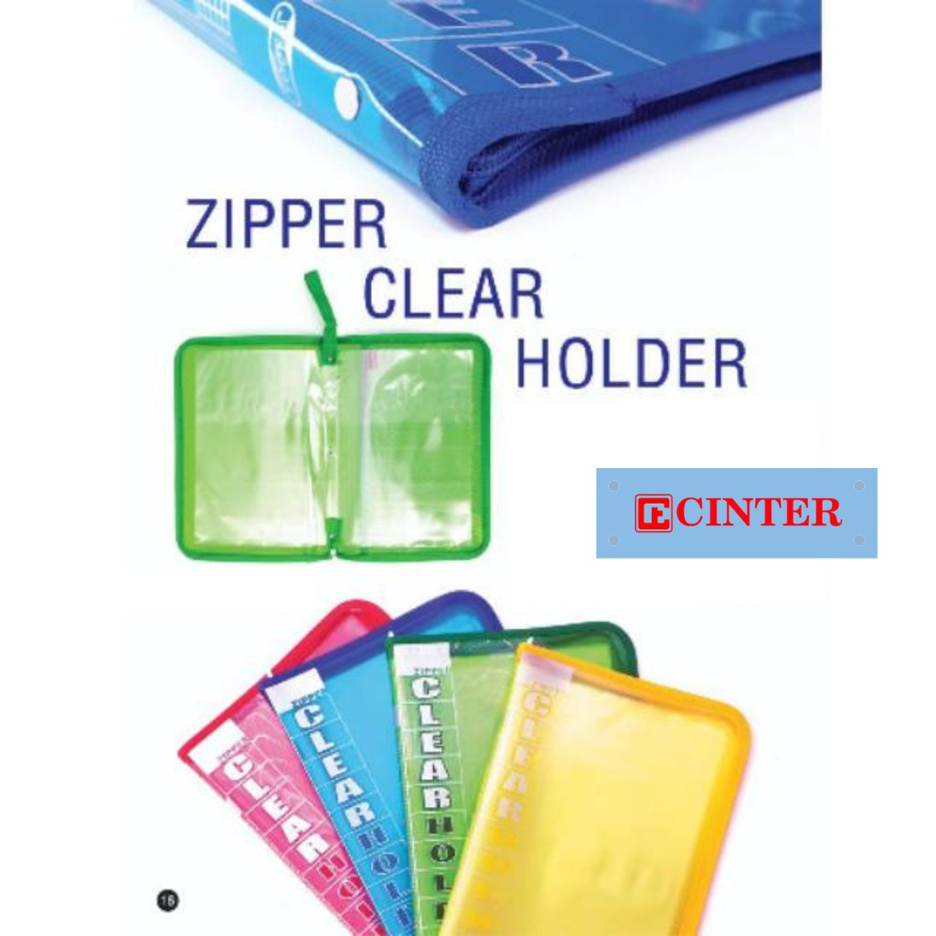 

TOPLA - ZIPPER BAG / CLEAR HOLDER / TEMPAT FILE / TEMPAT DOKUMEN 555