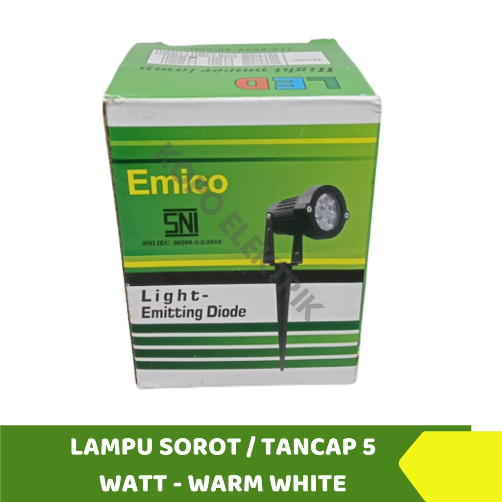 Lampu Taman Tancap / Lampu Sorot LED 5 watt