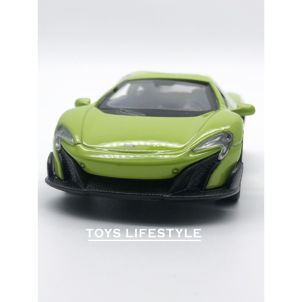 Welly Diecast - McLaren 675LT Coupe Skala 1:36 (Hijau)