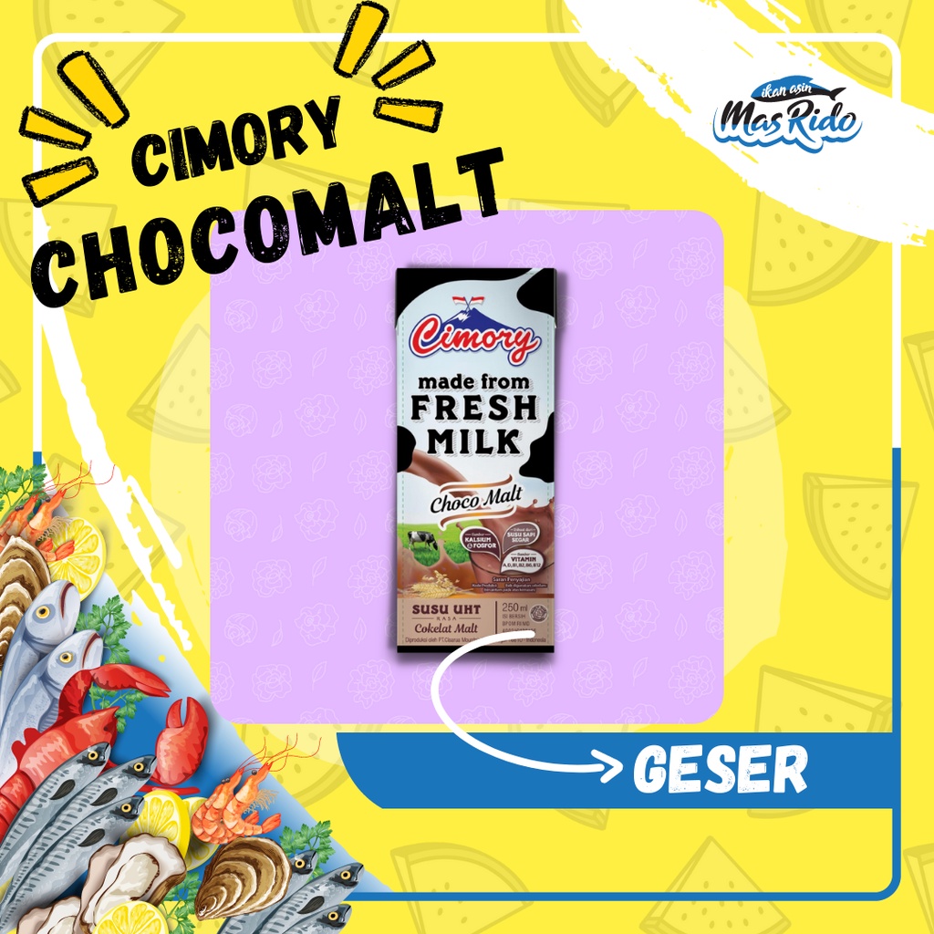 

Cimory Fresh Milk Chocomalt 250Ml Susu Uht Freshmilk Cimory Termurah