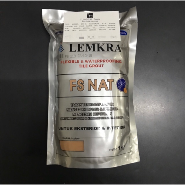 Jual Semen Nat Lemkra Salmon Kg Pengisi Nat Keramik Granit