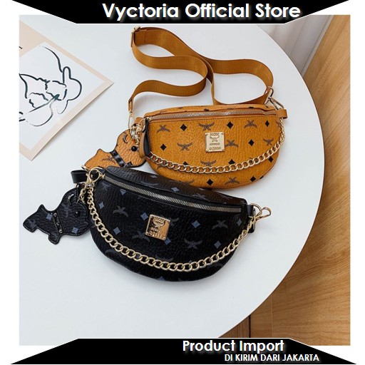 (COD) Vyctoria VOS94210 Tas Pinggang Wanita Waistbag Fashion Import Slingbag Promo JT94210 LT1271 94210 1271