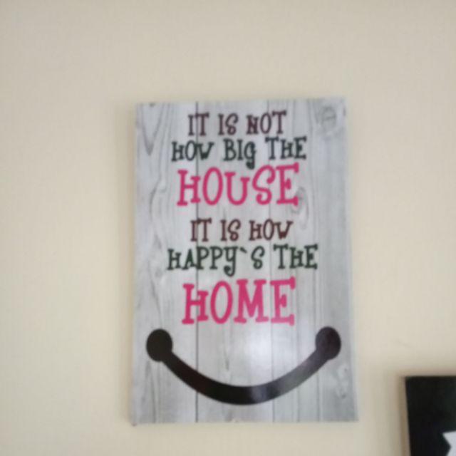 Hiasan Dinding Poster Kayu Al-208