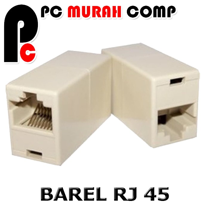 Barel RJ45 Sambungan Barel