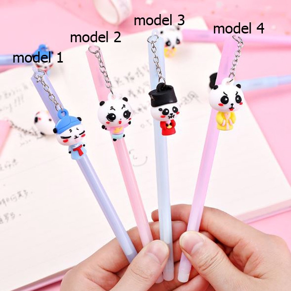 pen gel cute panda pendant ballpoint spe098