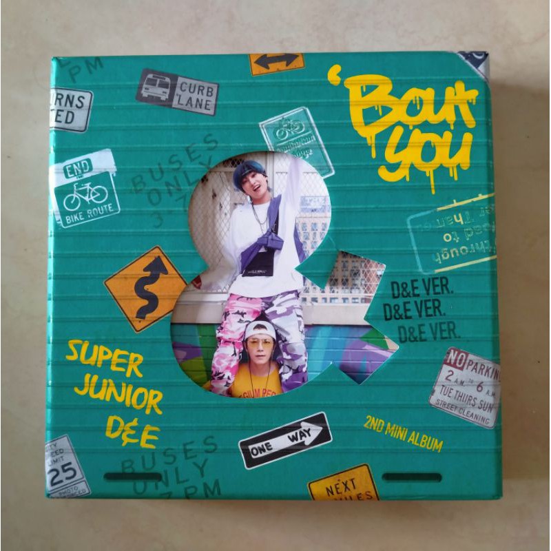 Super Junior Album D&E Bout You Eunhyuk Donghae