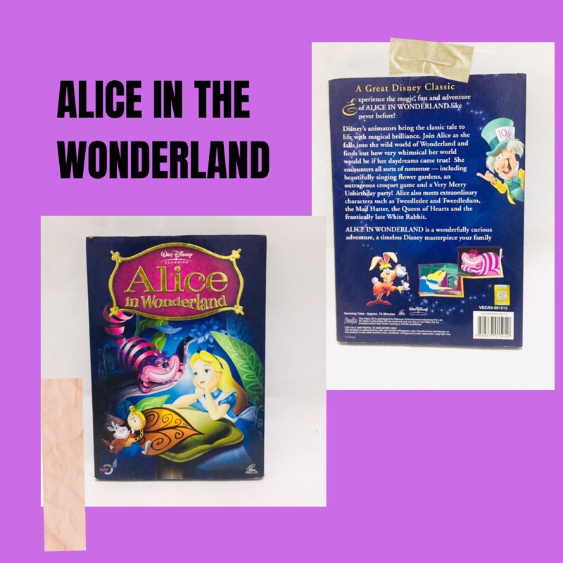 Vcd Alice in Wonderland