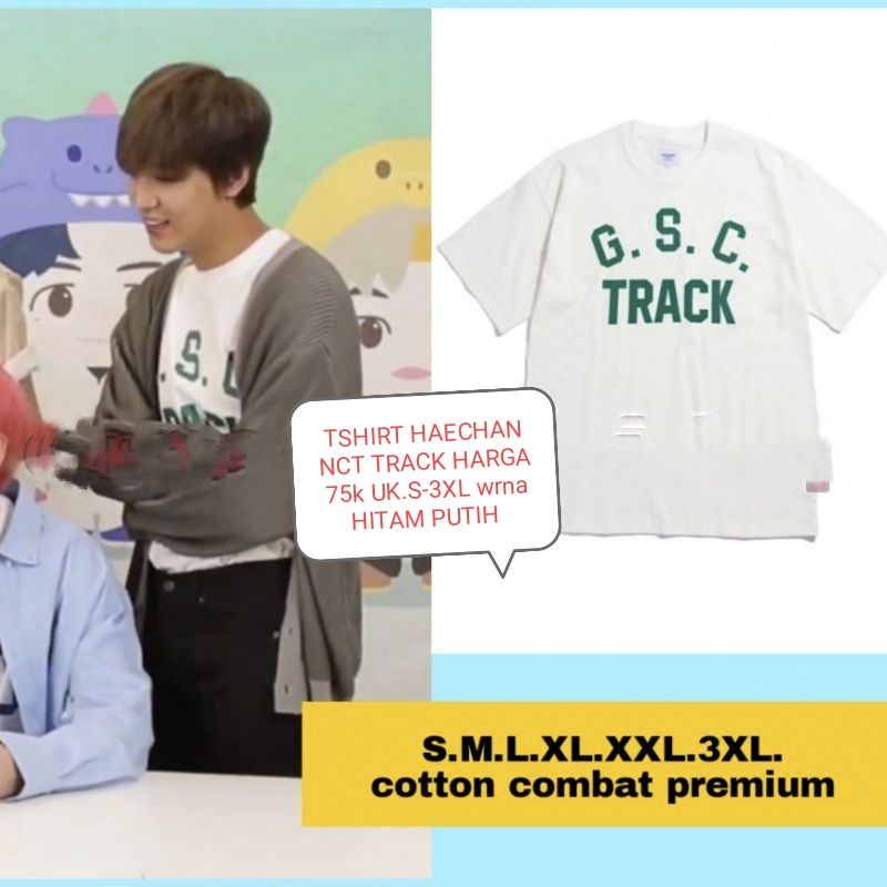 TSHIRT KAOS HAECHAN NCT TRACK