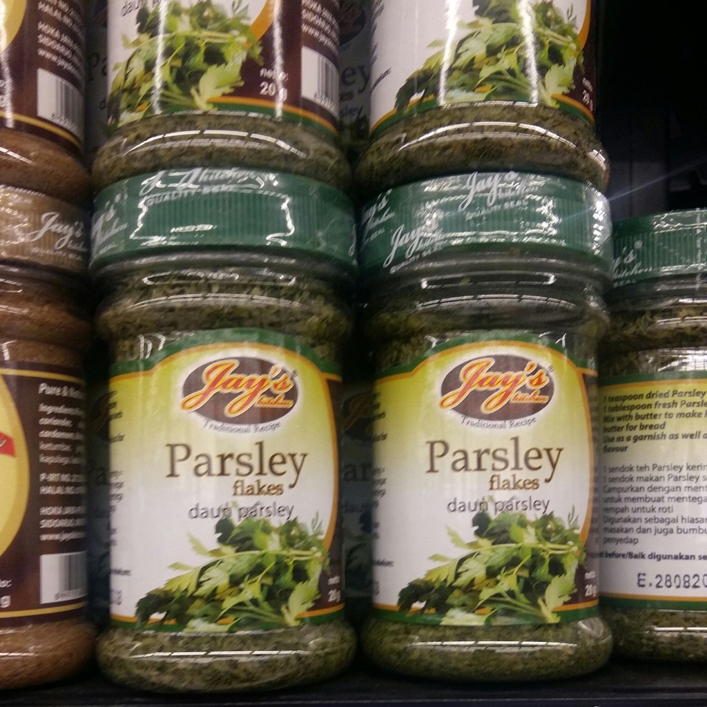 

Joy's Traditional Recipe Parsley Flakes - Bumbu masak dapur tradisional daun parsley