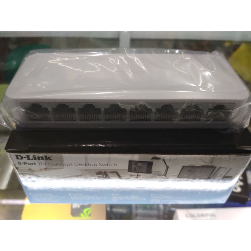 D-LINK Switch 8 port, Dlink 8 port desktop switch hub