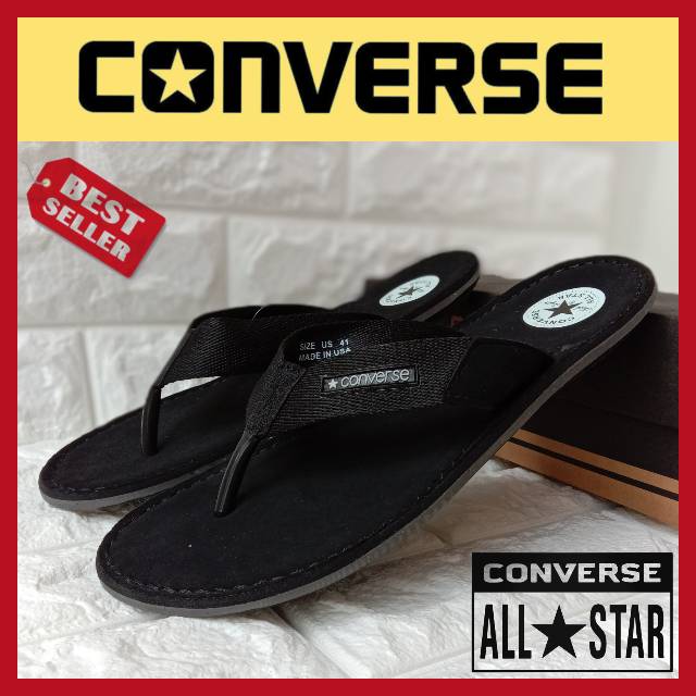 SANDAL JEPIT PRIA CONVERSE / SENDAL COWOK KASUAL PROMO / SANDAL DISTRO TERBARU / SANDAL LEBARAN LAKI-LAKI CONVERSE