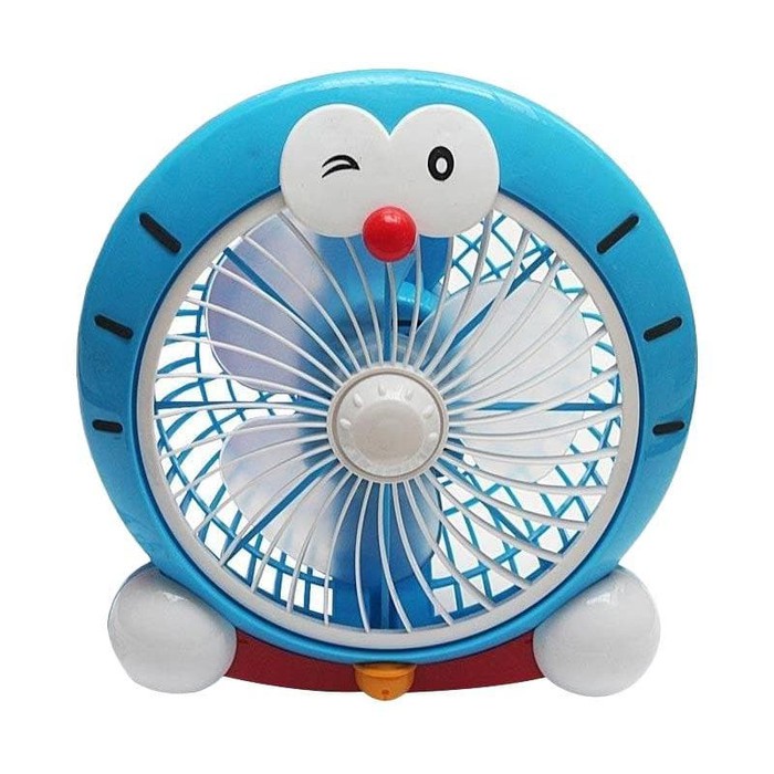 Kipas Angin Mini Meja Arashi Karakter Doraemon 7 inch AR 128