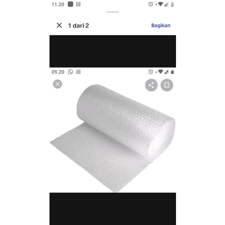 

BUBBLE WRAP BUAT TAMBAHAN PAKING
