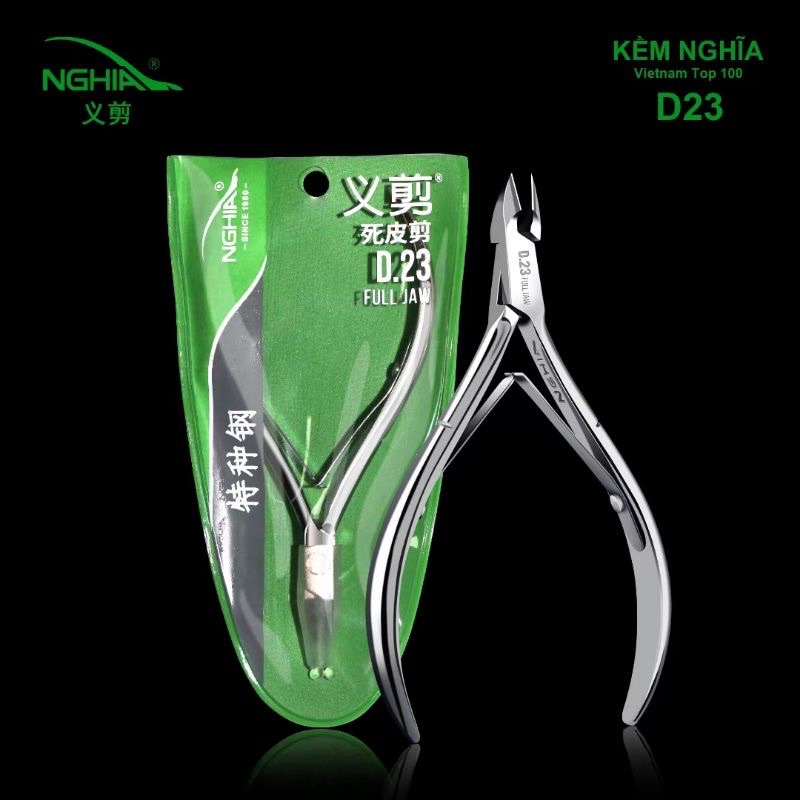 NGHIA D23 &amp; D22 PROFESSIONAL USED CUTICLE NIPPER