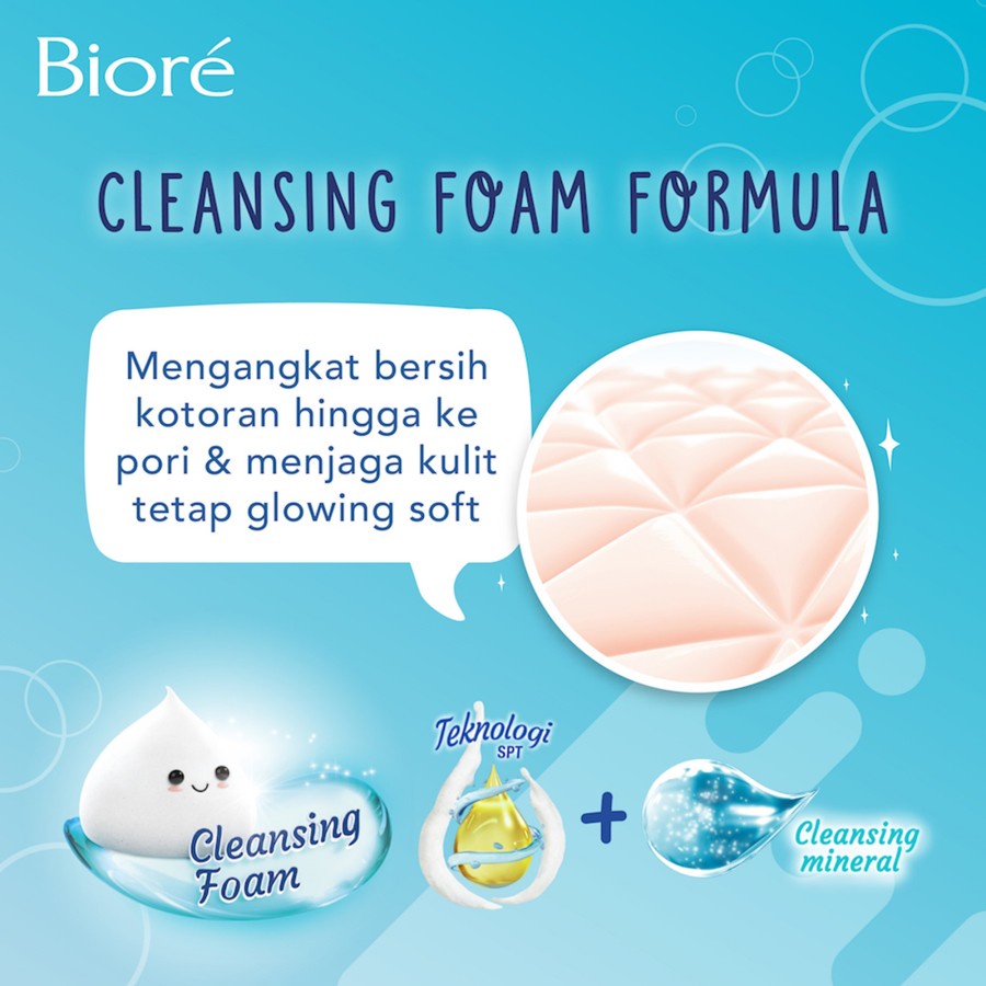 BIORE CLEAR FRESH MOISTURE CARE BODY FOAM 450ml REFILL - Sabun Cair