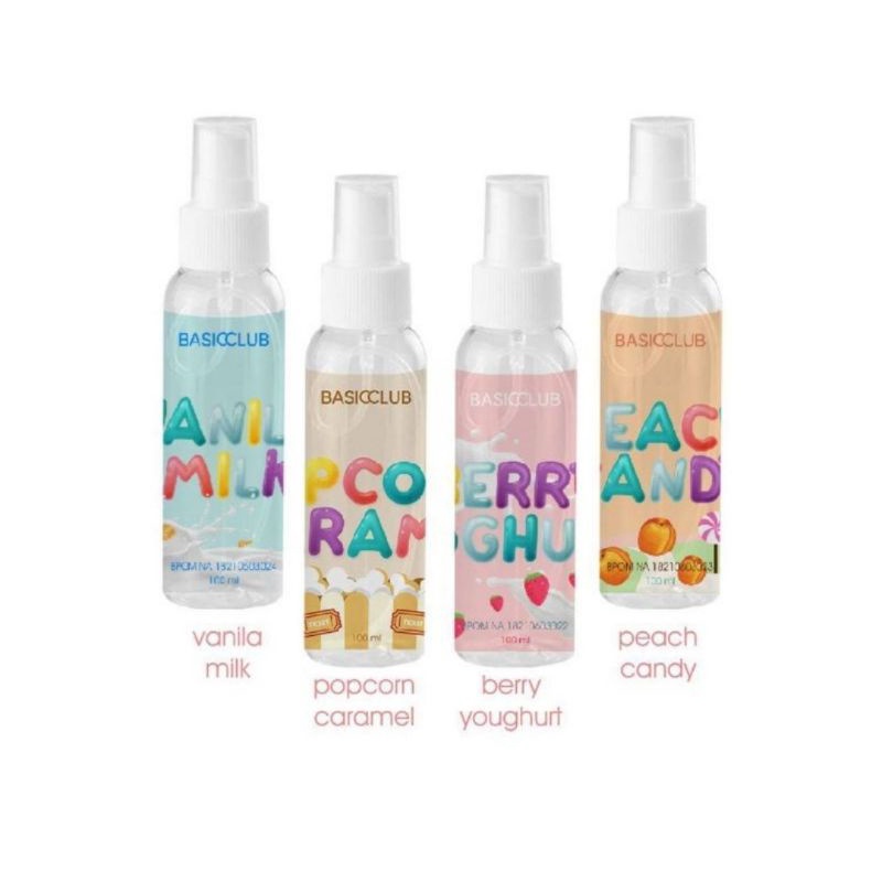READY STOCK GEAMOORE BASICCLUB PREMIUM MILKYSCENT BODYMIST FREE BUBBLEWRAP | PARFUM AROMA KEKINIAN B