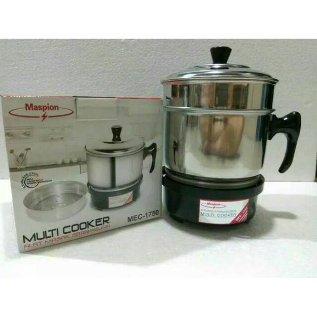 Maspion Multi Cooker MEC1750 Panci Listrik Serbaguna
