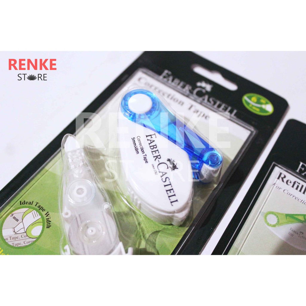 

Correction Tape + Refill Faber Castell SR-506 - Label Tarik Tipex Roll