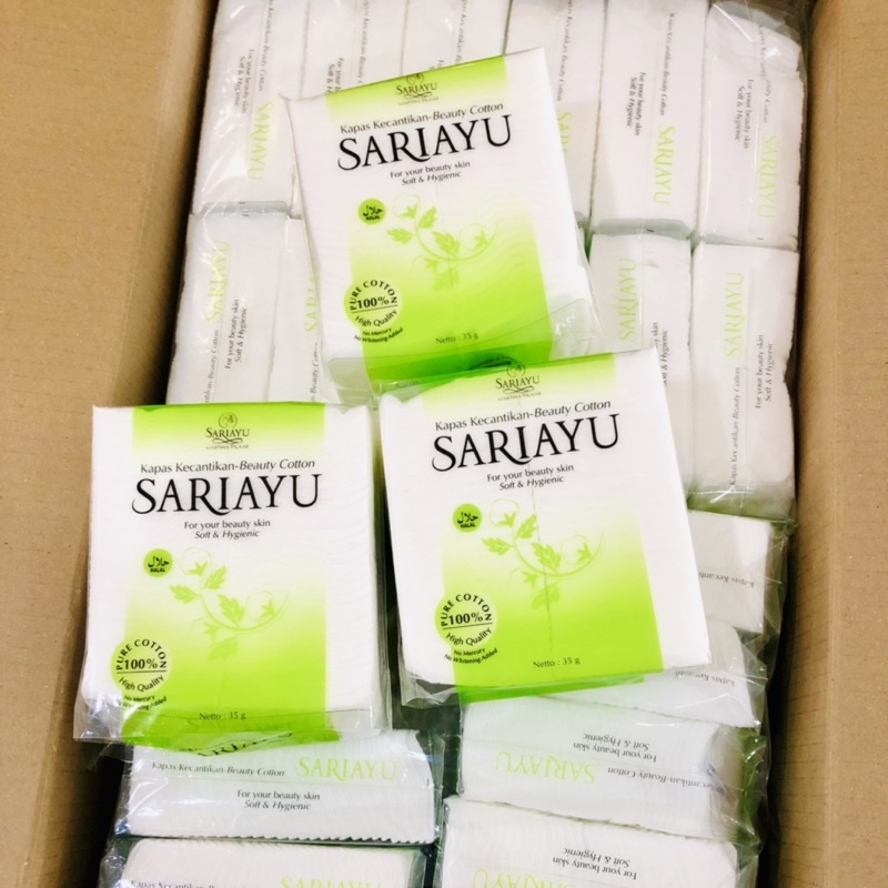 SARIAYU KAPAS WAJAH 35gr - Kapas Kecantikan Sariayu
