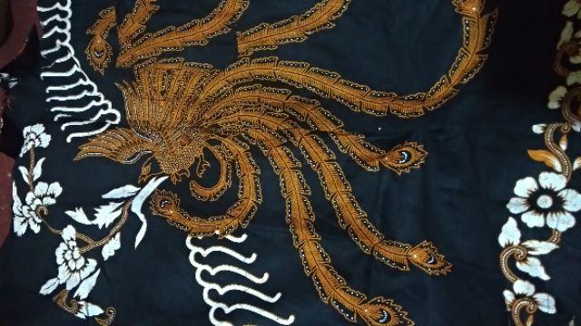 Havi Batik Hrb026 Kemeja Pendek Pekalongan Padi M L Xl Sogan Tulis Halus Kemeja Batik