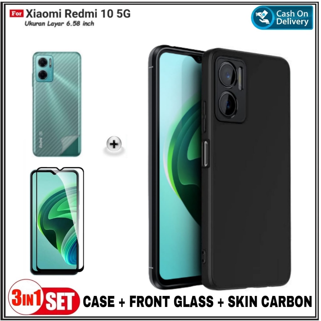 Case Xiaomi Redmi 10 5G Redmi Note 11E 5G Redmi Note 9 Redmi Note 9 PRO Soft Case Free Full Tempered