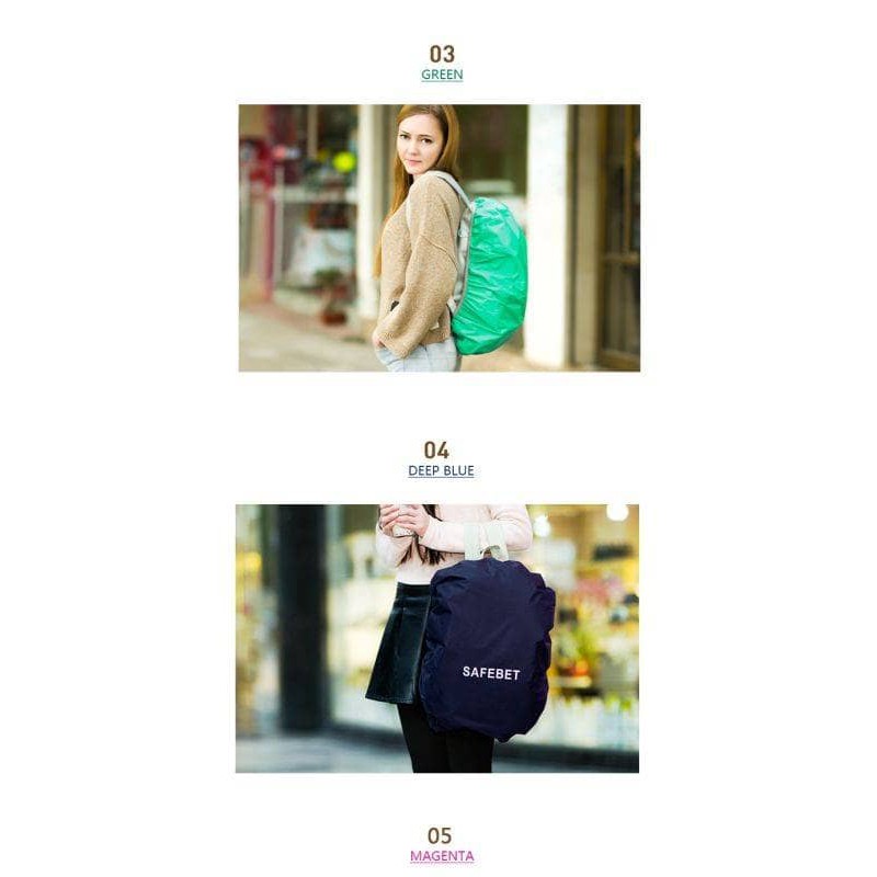 Doky Rain Cover Bag Pelindung Hujan Tas Ransel Back Pack Rain Coat
